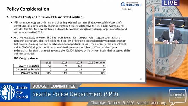 Budget Committee Meeting Session I 10-15-26 Select Budget Committee Session I 10-15-2026