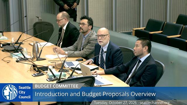 Select Budget Committee Meeting Session I 10-27-26 Select Budget Committee Meeting Session I 10-27-26
