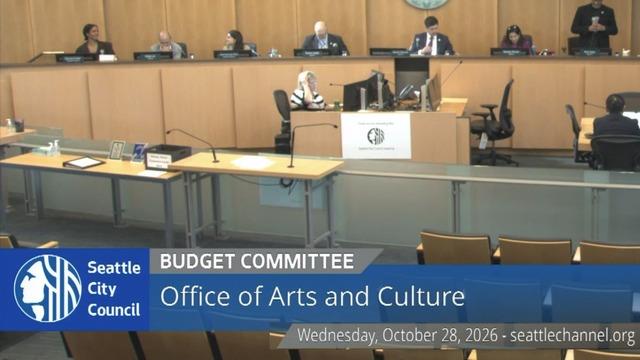 Select Budget Committee Meeting Session II 10-28-26