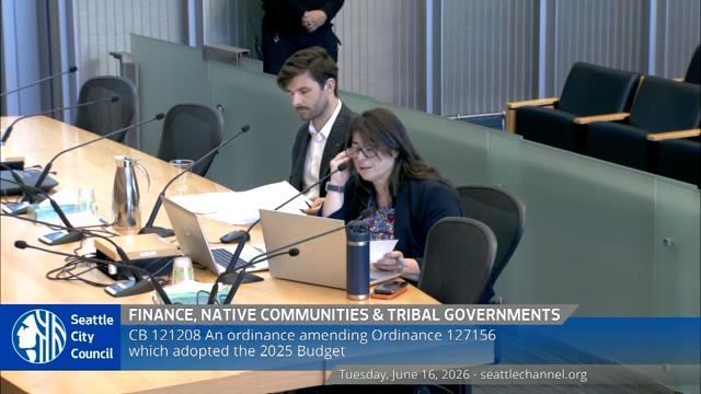 Finance, Native Communities and Tribal Governments Committee 6/16/2026 Finance, Native Communities and Tribal Governments Committee 6-16-2024