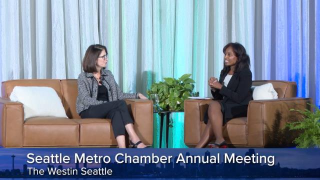Seattle Metro Chamber Annual Meeting Seattle Metro Chamber Annual Meeting
