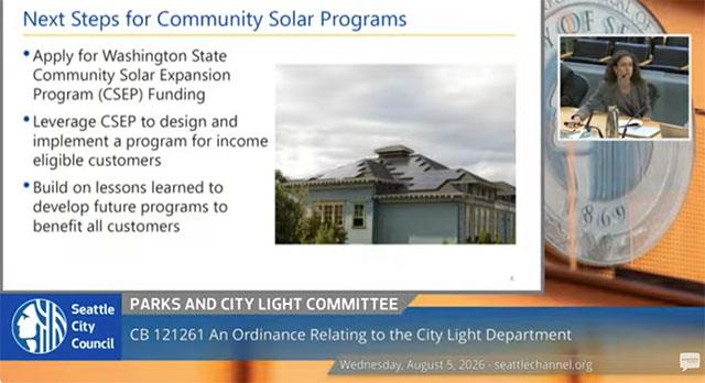 Parks and City Light Committee 8-5-2026