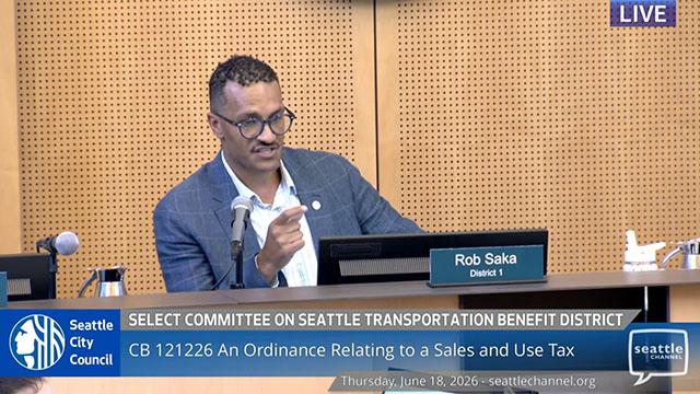 Select Committee on Seattle Transportation Benefit District 6-4-2026
